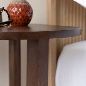 Mesita de noche ovalada Vandana Vista Grand en madera de mango - Product Image 4