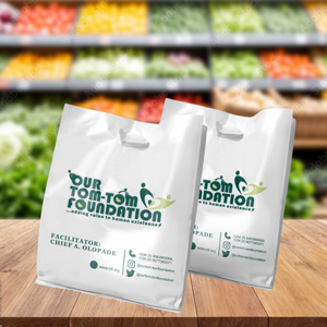 Custom Performance Garbage Bags HDPE <b>Biodegradable</b> Waterproof Durable Heavy Use Hai Ha <b>Packaging</b> - Product Image 1