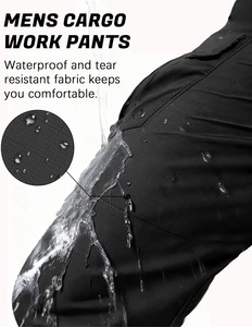 Tactical Utility <b>Work</b> <b>Pants</b> Reinforced Construction Design Durable <b>Cargo</b> Trousers Supplier - Product Image 5