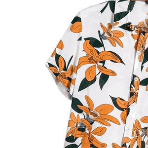 Camisas de playa de venta directa de fábrica para hombre, camisas hawaianas de verano de manga corta para vacaciones, camisa de playa para chico - Product Image 1