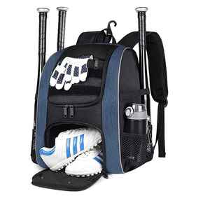 Mochila de Béisbol Sublimada de la Mejor Calidad con Compartimentos para Bate, Bolsillo para Zapatos y Cierres Resistentes para Uso Prolongado - Product Image 3