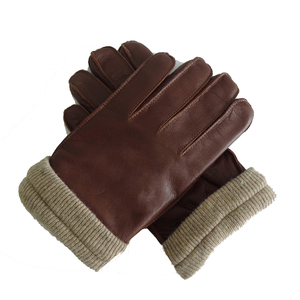 Premium Tactical Leather <b>Gloves</b> With Reinforced Stitching And <b>Long</b> Lasting Wear Resistance For Industrial Applications - Product Image 5