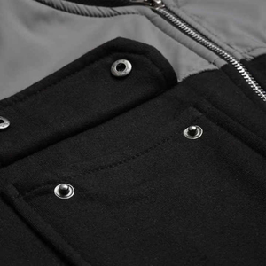 Chaquetas Bomber de Lona Personalizadas para Hombre al por Mayor, Cómodas para Invierno y Actividades al Aire Libre, con Logotipo Personalizado y Servicio OEM - Product Image 6