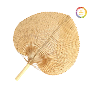 Handmade Bamboo Folding <b>Fan</b> Portable Lightweight <b>Handheld</b> <b>Fan</b> for Event Wedding Party Custom Printed Bulk Order - Product Image 5