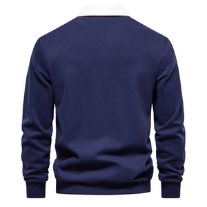 Chemises polo pour hommes en tissu tricoté sur mesure, taille adulte, dernier design, bonne qualité, couleur unie, avec votre propre logo - Product Image 5