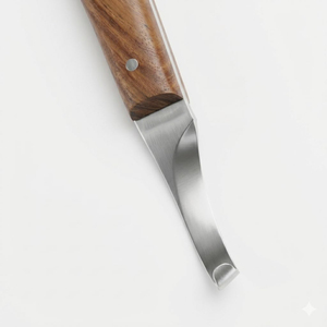 Cuchillo para el Cuidado de Pezuñas con Mango de Madera, Antideslizante, Estilo Único, Producto Confiable, Precio Razonable, Bajo MOQ - Product Image 2