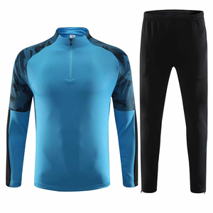 Vêtement de sport unisexe rouge et noir, respirant, à manches longues, col à capuche, séchage rapide, coupe ample, 100% coton, pour l'automne - Product Image 5
