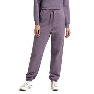 Ensemble de survêtement décontracté deux pièces pour femme en velours avec impression thermique personnalisée, comprenant un sweat-shirt court et un pantalon de jogging à jambe droite - Product Image 3