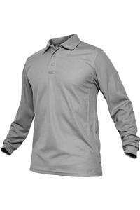 Knitted Solid Eco-Friendly Casual Plus Size Athletic Fit Breathable Long Sleeve Men's for <b>Shirt</b> - Product Image 4