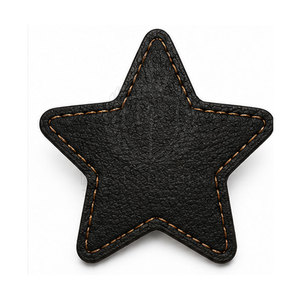 Écussons en cuir personnalisés de haute qualité, logo personnalisé, design embossé, étiquettes de vêtements durables pour accessoires de mode, vente en gros - Product Image 4