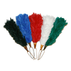 Plume militaire réglable en plumes d'autruche formelles |   Ornement décoratif pour casquette Glengarry Busby Shako en crin de cheval style vautour - Product Image 1