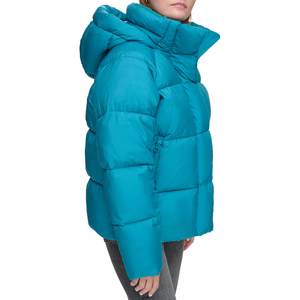 Custom Made Women Breathable Canvas Puffer Jacket Eco-Friendly Lightweight Polyester <b>Winter</b> <b>Quilted</b> Jacket for Online Sale - Product Image 3