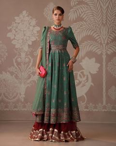 WS International 629 Salwar Kameez aux couleurs étonnantes pour femmes, en viscose, séchage rapide, sans plis, pour toutes les saisons, fêtes et mariages - Product Image 6