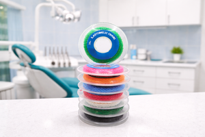 Chaînes Élastomères Orthodontiques Manuelles Classe I Fermées Courtes Longues à Espacement Varié, Élastiques pour Appareils Dentaires, Sans Latex, Multicolores, Origine Telangana - Product Image 4