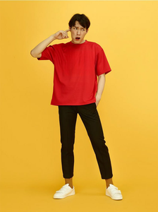 เสื้อยืดแขนสั้นผู้ชาย ผ้าฝ้าย 95% + ผ้าสแปนเด็กซ์ 5% พิมพ์ลาย (ลายกราฟิก) สไตล์ลำลอง สตรีทแวร์ ชุดชายหาด เป็นมิตรกับสิ่งแวดล้อม - Product Image 6