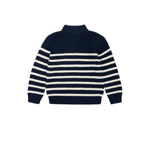 Pull en tricot imprimé pour tout-petits garçons et filles, à manches longues, col rond, épais, chaud, anti-plis, anti-bouloches, anti-rétrécissement, mélange tweed, collection automne - Product Image 2