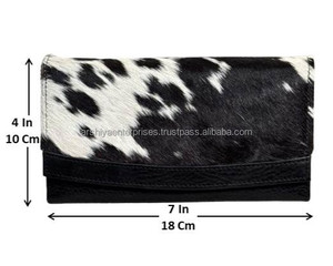 Famous Brand Cowhide Wallets for Women Manufacturer <b>Genuine</b> Leather Credit Card Clutch Fashionable Purse with Magnetic Button - Product Image 2