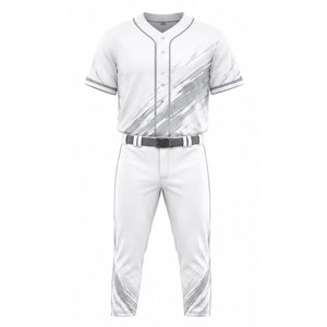 Factory Manufacture Sports Wear Baseball Uniform Custom Color High Quality Baseball Uniform For sale - Product Image 1