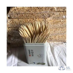 Brochetas de Bambú Lisas y Rectas BLUE LOTUS FARM de 20cm/25cm/30cm, 2.8mm/3mm de Diámetro, Reutilizables y Multifuncionales para Barbacoas Festivas - Product Image 1