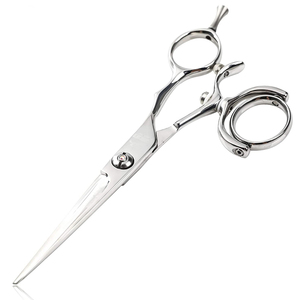 2026 Ensemble de ciseaux de coiffure et de barbier pour salon, comprenant ciseaux à effiler, ciseaux droits tranchants et peigne à pointe arrondie - Product Image 5