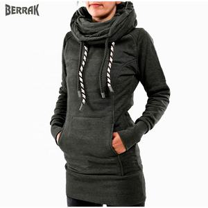 Berrak international Women Long Sleeved Light Weight Casual Sweatshirts Spring And Autumn Extra Large Round Neck - Product Image 5