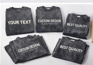 Camisetas Extra Grandes para Hombre 2026, Venta Caliente, Diseño de Logotipo Personalizado, Impresas, 100% Algodón, Servicio OEM, Hechas en Pakistán - Product Image 4