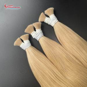 ดีลสุดฮอต! ผมดิบต่อจากผมมนุษย์แบบ100% เวียดนามผมไม่พันกันผมโรงงานเกรดสูงไม่หลุดร่วง - Product Image 1