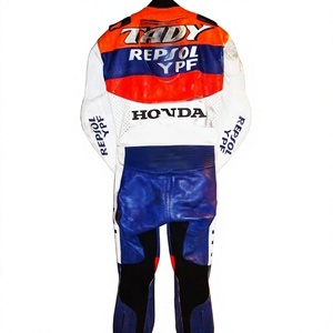 Traje de Carreras Tadayuki Okada Zonda Repsol MotoCP, Mono de Cuero Vacuno/Canguro para Motociclismo/Piloto de Motos, Nivel 2 - Product Image 2