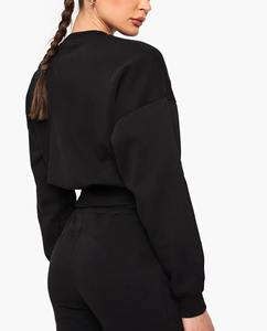 Sudadera Extra Grande para Mujer, Personalizable con Logotipo OEM, de Alta Calidad, Lisa, 100% Algodón Jersey, Ecológica, Impermeable, Estilo Varsity - Product Image 4