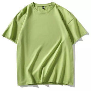 T-shirt en coton surdimensionné pour homme, coupe décontractée, manches courtes, streetwear, mode, tee-shirt basique - Product Image 6
