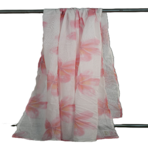 Écharpe carrée 22x22 pouces en coton biologique 100% avec logo personnalisé, réutilisable, multifonctionnelle, bandana décontracté pour le visage, imprimé floral numérique - Product Image 2