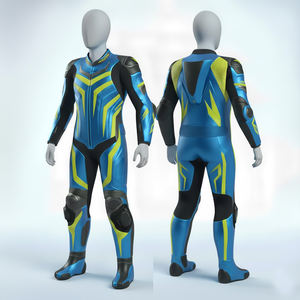 Combinaisons de course imperméables et coupe-vent 2026, combinaisons de conduite automobile grande taille pour enfants, en cuir véritable, vestes de moto - Product Image 1