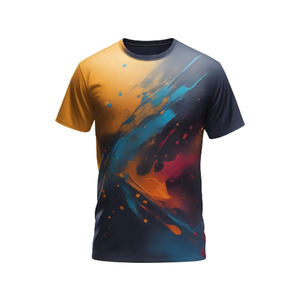Camiseta Deportiva de Algodón 100% con Logotipo Personalizado, Tejido Sólido de Secado Rápido para Maratón, Eventos Deportivos, Impresión por Sublimación - Product Image 6