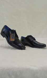 Chaussures habillées pour hommes en cuir véritable imperméables et antidérapantes, confortables, style penny loafer, pour le bureau et les mariages - Product Image 2