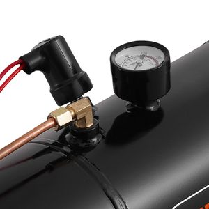 Kit de Bocinas de Tren, 4 Trompetas, Bocina de Aire de 150dB para Camionetas, Compresor de Aire de 12V y 120 psi, 0.8 Gal/3, Advertencia de Tráfico - Product Image 5