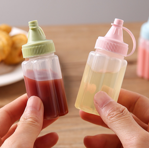 Bouteilles miniatures à presser vides en plastique HDPE écologique pour sérigraphie transparente – Haute qualité, vente en gros - Product Image 6