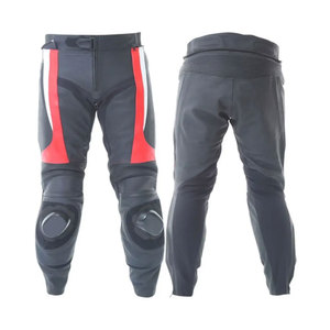 High Quality Fine Leather Cargo Pants <b>Men</b> Motorcycle Biker Trouser Cargo Racing Motorbike Pant High Quality - Product Image 6