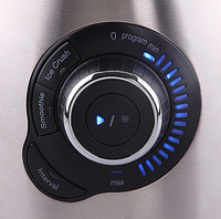 Licuadora de Mesa YIDA MHMF YD-2239, 1000W, Jarra de Vidrio de 1.75L (Base de Acero Inoxidable), Programa Preestablecido para Triturar, Velocidad Variable, 6 Cuchillas