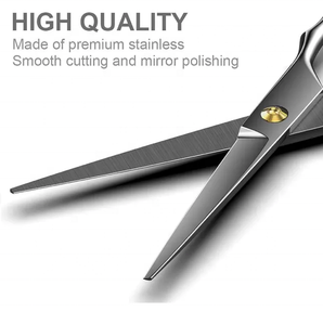 Wholesale Tegra Surgical Stainless Steel Professional Hair Cutting Scissors 28 <b>Teeth</b> Medium Rubber Handle Right-Handed for Salon - Product Image 5