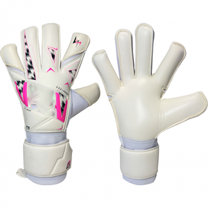 Guantes de portero de fútbol profesionales para adultos de látex, antideslizantes, con protección para los dedos, de goma PU, silicona, gel, agarre tipo gecko - Product Image 1