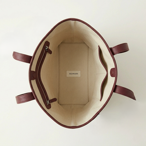 Bolso Tote de Cuero Premium para Mujer, 18 Pulgadas, Bolso de Mano Minimalista y Moderno, Proveedor Mayorista OEM - Product Image 4