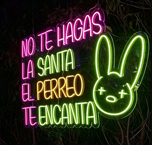 Letras de Canal con Estilo Neón, LED de Imitación, Clasificación IP67, Regulables, Letrero Comercial 3D Rectangular, Letrero Luminoso para Tienda, para Exteriores - Product Image 3