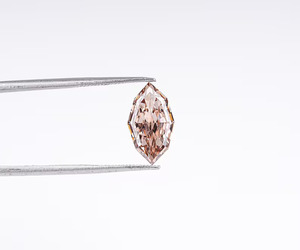 Listo para enviar, diamante de laboratorio de 2 quilates con corte marquesa, color marrón champán, diamante solitario, diamante suelto de laboratorio para anillo. - Product Image 2