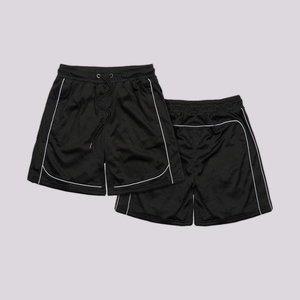 New Design Men's Basketball Workout Jogger Shorts Running Gym Fitness Wear Drawstring Mesh Breathable Athletic Baggy Shorts - Product Image 5