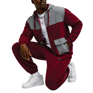 Conjunto de Sudadera con Capucha y Pantalones Jogger de Felpa de Algodón Grueso Unisex Personalizado, 380/400g, Ropa Casual Urbana de Invierno, Estilo Oversize - Product Image 6
