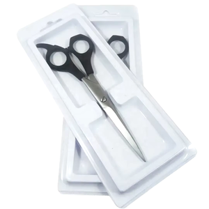 Professional Hairdressing Scissors Stainless Steel Sharp Blade Medium <b>Handle</b> Right Handed Plastic Grip Hair Cutting <b>Shears</b> - Product Image 3
