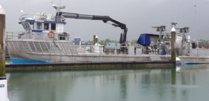 رافعة بحرية ثقيلة بحمولة 40 طن وارتفاع رفع عالي يصل إلى 25 متر للناقلات السائبة - Product Image 4