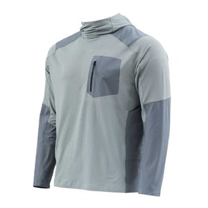 Wholesale Custom Made Anti <b>UV</b> Sun <b>Protection</b> Waterproof Plus Size Heat-Transfer Long Sleeve Fish Print Fishing <b>Hoodie</b> - Product Image 1