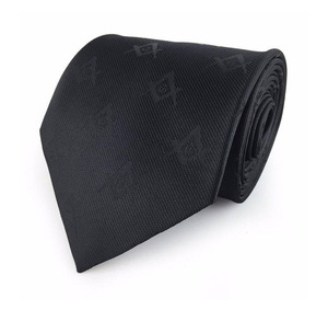 OEM Master Mason Blue Lodge <b>Grey</b> Squared <b>Tie</b> Custom Luxury Formal <b>Men</b> Necktie - Product Image 3