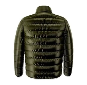 Chaqueta Bomber Acolchada Ligera con Logotipo Personalizado OEM, Chaqueta Impermeable y Cortavientos Ecológica para Primavera - Product Image 6